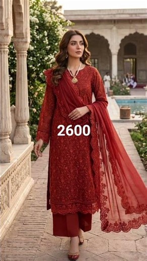 Hand made Embroidered three piece #foryou #favorite #viral video