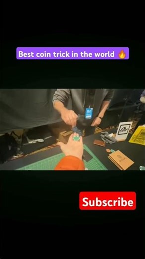 Best coin magic trick in the world 🔥#shorts #viral #trending