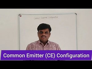 Common Emitter (CE) Configuration