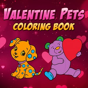 Valentine Pets Coloring Book: Play Valentine Pets Coloring Book online for free now.