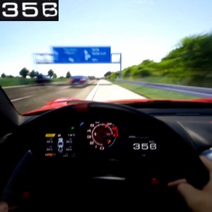V12 Ferrari Top Speed on German Autobahn | Racing Spec