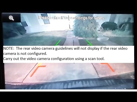 2011 - 2015 Ford Explorer Rear Camera Reconfiguring Reprogramming using Forscan