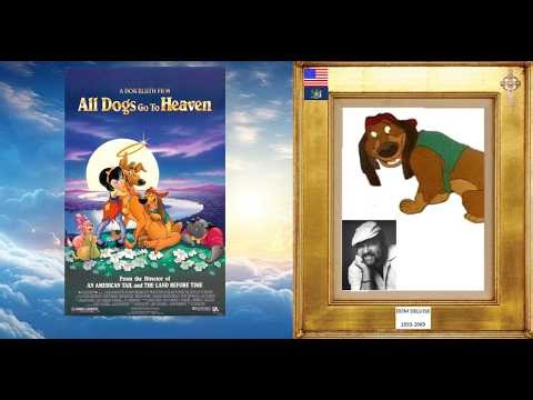 🌠DOM DELUISE 1933-2009 (ALL DOGS GO TO HEAVEN) 1989🐶