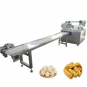 [Hot Item] Automatic Pop Rice Cake Making Puffed Rice Ball Energy Bar Forming Machine