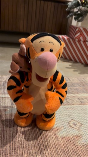 Tiny Pop Treasures 🤫 on Instagram: "Who needs this chaotic Tigger & Roo toy in their home? Tigger is out here boing-boing-boinging like it’s his full-time job 🤣😭 Roo just vibing… together they’re basically hosting their own mini Winnie-the-Roo concert because YES, they jump and they sing 🎶 Your baby? Fully entertained 🎭 You? Zero peace left 😭✨ #tigger #tiggerandroo #winnieandfriends #winnietoys #tiggertoy #tinypoptreasures #fyp #babytoys #disneytoys #christmasseason #perfectgift #disneycar