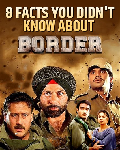 "Border (1997) is one of the most iconic Bollywood war films ever made. Directed by J.P. Dutta, the film is based on the Battle of Longewala and features powerful performances by Sunny Deol, Suniel Shetty, Jackie Shroff, and Akshaye Khanna. In this video, discover 8 interesting and lesser-known facts about the movie Border — from behind-the-scenes stories to real-life army connections and surprising production details that made this film legendary." #BorderFilm #IndianCinema #WarFilm #BollywoodF