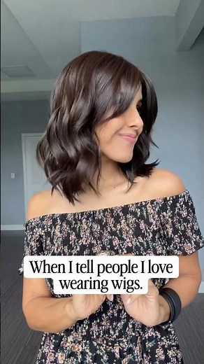 Crazy? Nope! Genius? Perhaps 💁🏽‍♀️ How pretty is Smooth Wavez by Rene of Paris in Dark Chocolate?