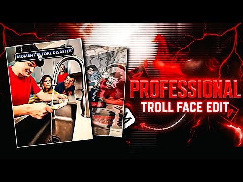 How to Make Professional Troll Face Edit.. in CapCut 😱 | Viral CapCut Tutorial ✨