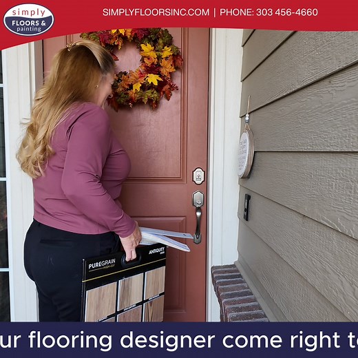 Full-Service Home Refresh! Now Save 30% on Flooring & Painting Services! Imagine updating your home without ever leaving your couch. Our expert designers bring flooring samples AND paint colors to you — helping you choose the perfect look in your own lighting. | Simply Floors
