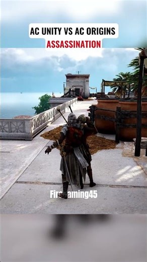 AC Unity VS AC Origins • Assassination