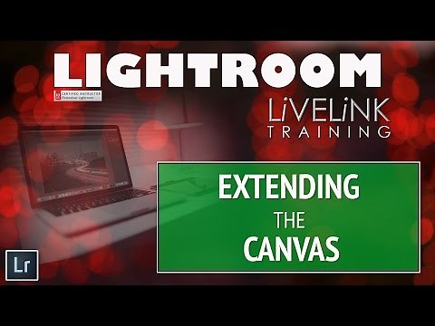 Lightroom CC Beginners Tutorial: How to Extend The Canvas using Photoshop