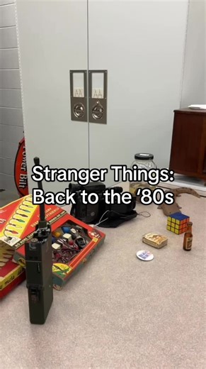 ‘80s vibes are at the heart of Stranger Things, so as the show approaches its final chapter, we’re going back to the basics with these objects from the collection. #indianastatemuseum #strangerthings #80s #museum #netflix