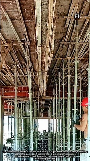 Dismantle load-bearing structures