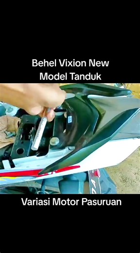 Pasang Behel Vixion New Model Tanduk