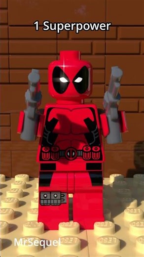 Who has the most superpowers? | Lego 3D animation