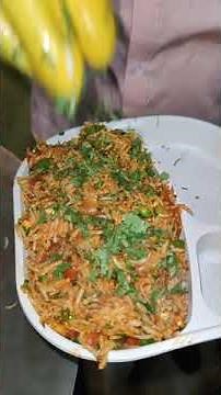 Super tasty paneer tawa pulao in Ashok Vihar, Delhi 😍 #tawapulao #delhistreetfood