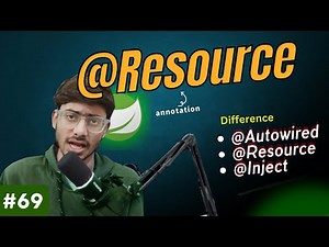 Spring Framework Tutorial: Resource annotation | Autowired, Resource, Inject