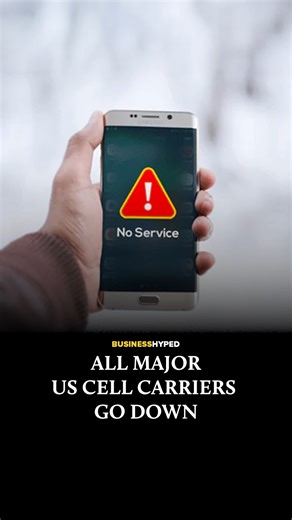 Business Hyped on Instagram: "Widespread service disruptions affected all major U.S. cell networks, including Verizon, T-Mobile, AT&T, U.S. Cellular, and Xfinity, leading to dropped calls, no signal, failed texts, and data outages for millions. Reports from Downdetector and various regions indicate that the failures were not isolated, raising concerns about the vulnerability of America's communications infrastructure during simultaneous outages. Let us know your thoughts below ⬇️ - Follow @busin