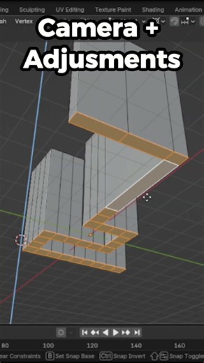 Creating An Empty Liminal Poolroom In Blender (Timelapse) #shorts #blender #poolrooms