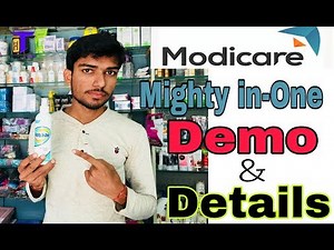 Modicare Mighty in-one Product Demo & details information Hindi