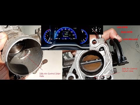 Adjust Fluctuating RPM or Poor Idle Problem in Corolla (English version with subtitles)