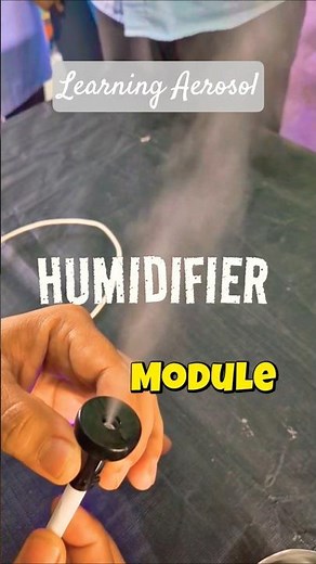 DIY humidifier module at classroom #diy #experiment #science #arduinonano