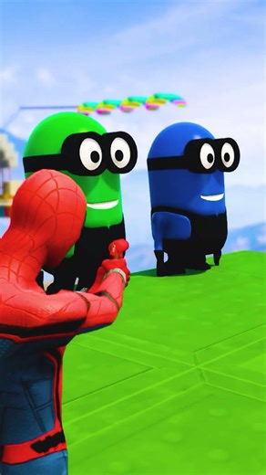 GTA 5 Epic Water Ragdolls Spiderman Jump/Fails Ep 111#shorts