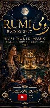 RUMI SOUL RADIO 24/7 | Powerful Sufi World Healing Music | Body-Mind-Spirit