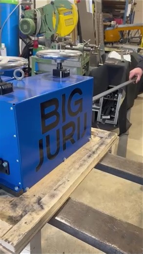 BIG JURIJ Mini Flat Straightening Machine Part 3 of 10 | Specialist Machinery Sales