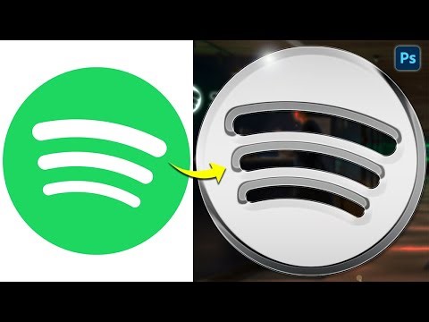 How to Add CHROME Effect to Any Shape in Photoshop!