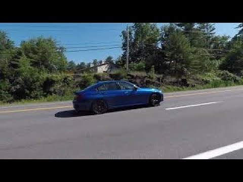 2020 BMW M340I XDRIVE DRIFTING