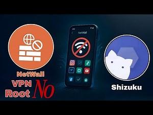 NetWall explanation |⚙️🔧| with Shizuku: Block internet access for any app (No root and No VPN) ⚠️🌍 .