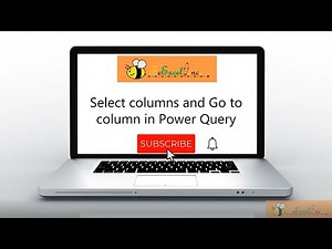 Power Query Basic 05 - Select the columns that you need