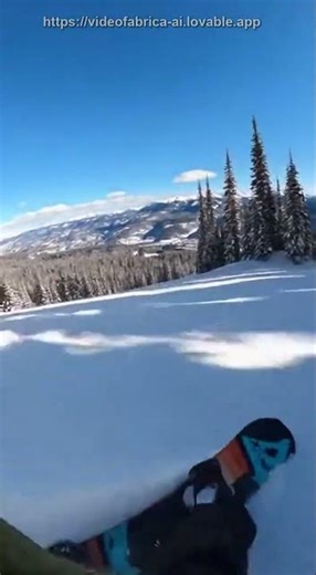 POV Glitch Crash: Snowboarder vs. Reality! 💥