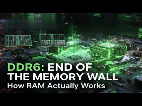 How RAM Actually Works: Why DDR6 is the End of the "Memory Wall"