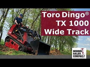 Toro Dingo® TX 1000 Wide Track - Norris Sales Company, Inc.