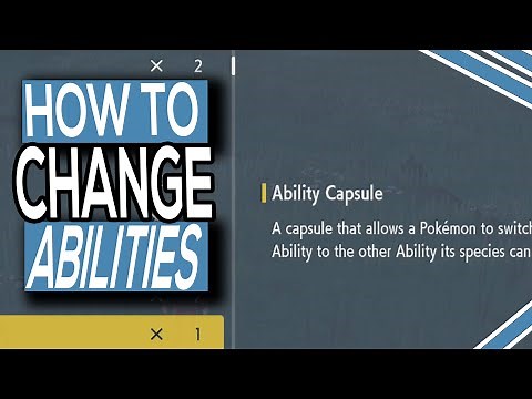 How To Change Pokemon Abilities In Pokemon Scarlet & Violet Ability Capsules
