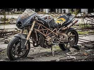 Abandoned Scrap Yard Ducati Restored Back to Life | Full Motorcycle Restoration