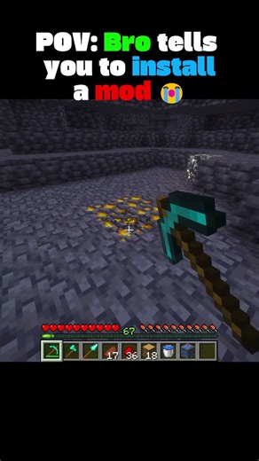 "yo install this mod you will love it" #minecraft