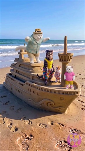 Adorable Cats' Cruise Adventure! 🐱🚢