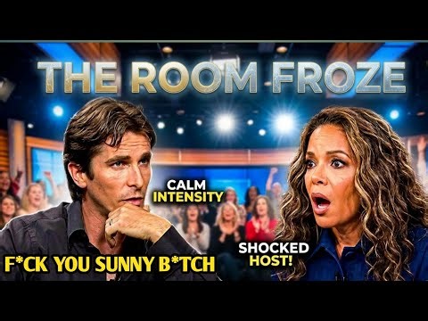 Christian Bale Leaves The View Speechless After One Silent Moment