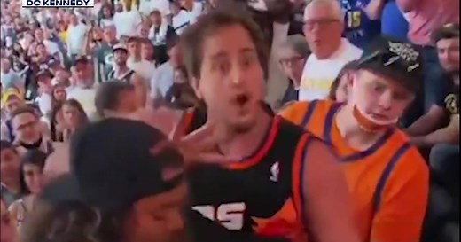 'Suns in 4': Fight between Denver Nuggets and Phoenix Suns fans causes phrase to go viral