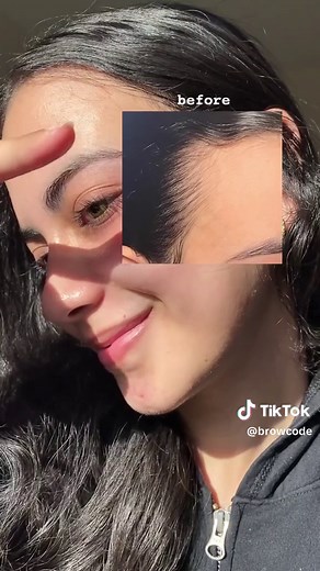 This is your sign to start using a Brow Serum…✨ Available on browcode.com #browcode #hairserum #browserum #hairloss #lashserum #browgoals #lashgoals @tori