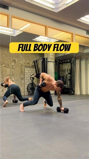 10 Min Full Body Dumbbell exercise 🔥 Simple & Effective