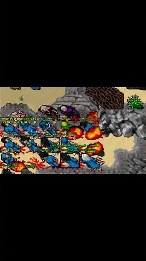 Top 1 Craziest War Teams | Old School Retro Nostalgia | #tibia #tibiagame #tibiaglobal #tibiabr