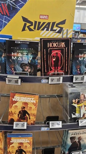Walmart new releases 4K Blu Ray DVD movies for today! Project Hail Mary, Hokum!!!
