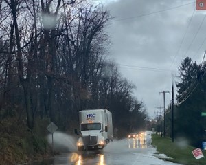 Flooded Roads Reported in Doylestown Area