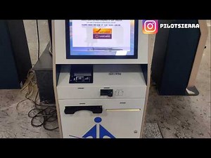 Using Airport kiosk to print Boarding pass post lockdown flights