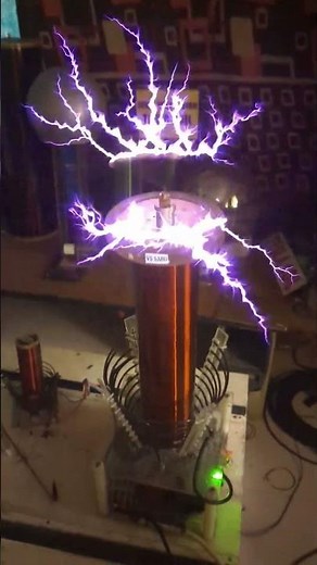🔥😍Tesla coil #ionic propulsion #plasma propulsion #shortsvideo #experiment#technology