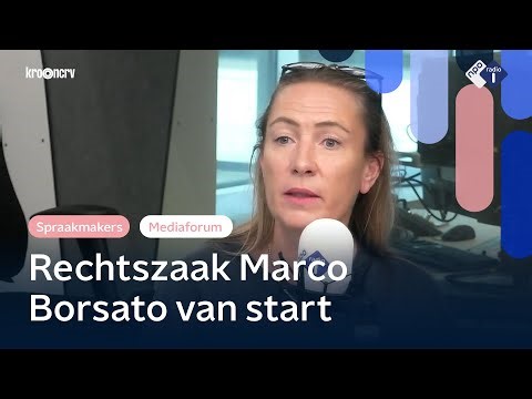 Enorm veel media bij rechtszaak Borsato: 'Hou je bij de feiten' | Mediaforum | NPO Radio 1